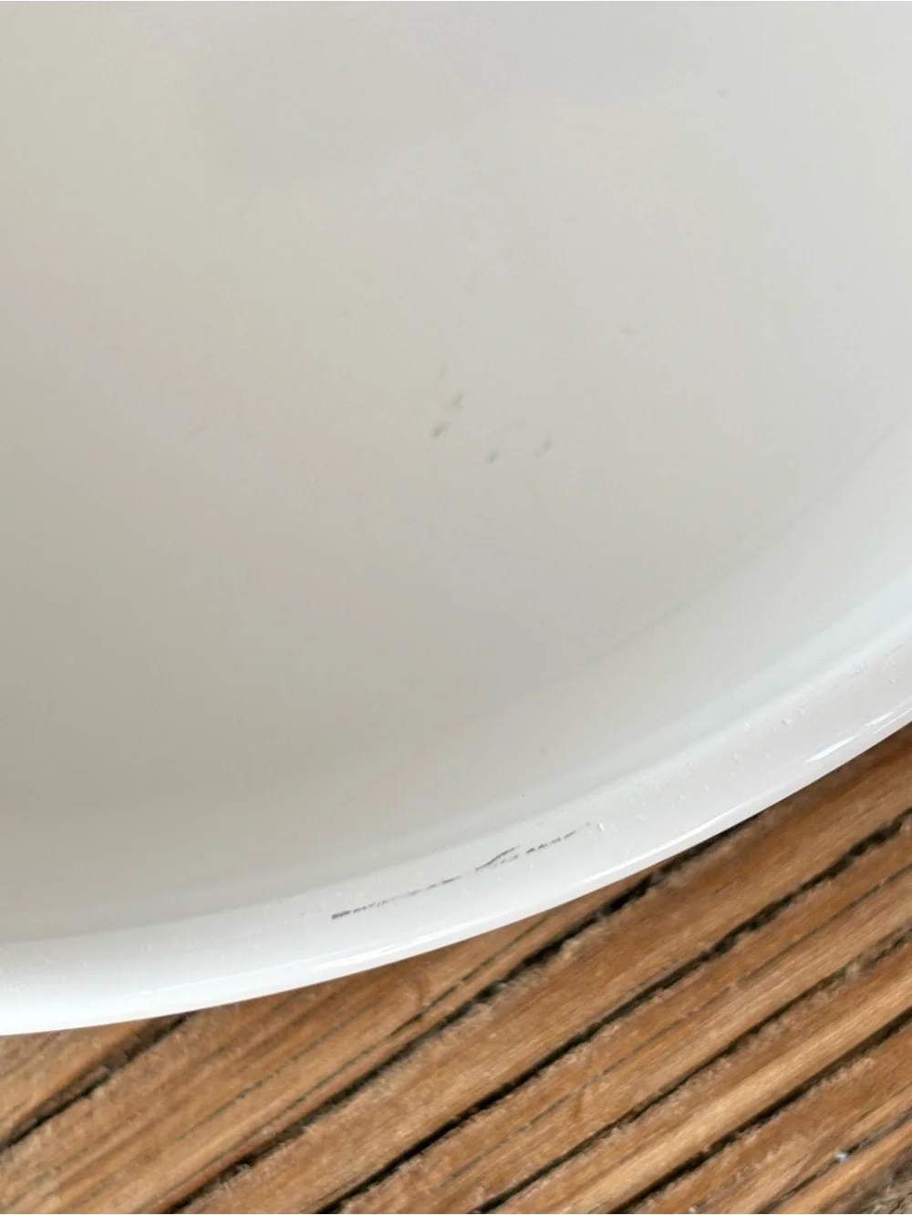 Vintage Corning Ware White F-8-B Quiche Or Pie Plate 8-1/2